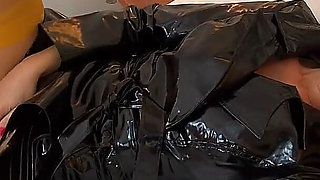 Nylon Encasement and Cum Play