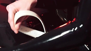 Slave with Rubbers Finest Mask