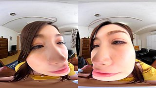 Japanese Housewife in Immersive POV VR Passionate Bliss