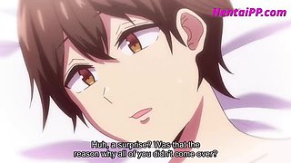 Two Naughty Sisters Seduce a Youth for a Three-Way Encounter [ HENTAI ]