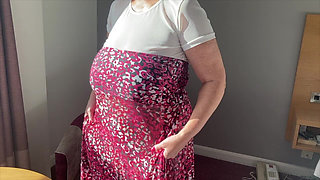 Aunty Sandra Stripping for You All
