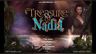 Treasure of Nadia (sofia and Madalyn) Madalyn Cum
