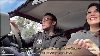 Picking Up A Stranger Milf And Fuck Her In My Car - Zilli Diana And Diana Zilli