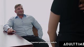 Penelope Kay gets freaky and seduces her boss