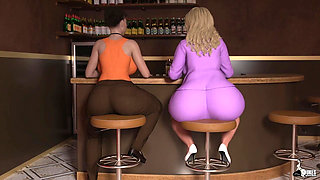 Thick PAWG Gets an Extreme Creampie From Her Futa Boss