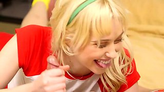 Lucky Stud Bangs Stepsisters Emily Willis And Chloe Cherry