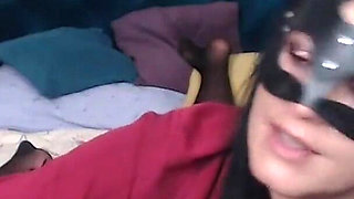 Silky Seduction Dirty Talk & Intense Masturbation in Mask