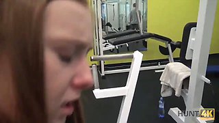 Hunt4k. naive cuckold watches comely girlfriend screwed hard by stranger