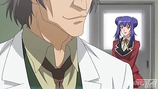 Young Teen's Nipples Get Hard During Provocative Doctor's Exam - Hentai