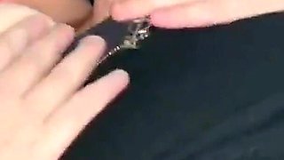 BBC fingering my pussy sucking nipples MMF threesome