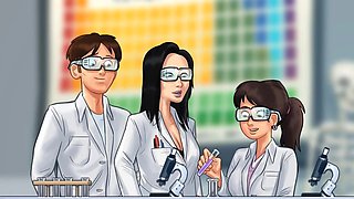 Summertime Saga Reworked - 13 Underneath the Lab Coat by Misskitty2k