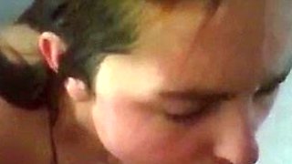 Amateur girlfriend homemade pov blowjob
