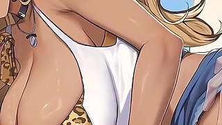 We Have Frantic Sex on Her Balcony // Vlover Game #14 All Scenes