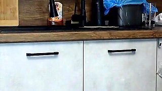 Horny Step Mom Adi Fucking Hard on Kitchen Room