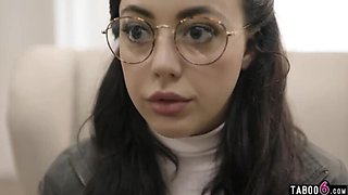 Hairy Brunette Teen Whitney Wright Fucked Hard Doggystyle by Social Worker