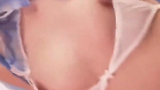 She Queezes Out the Last Drop of Cum with Her Sexy Costume and Superb Technique!. 1