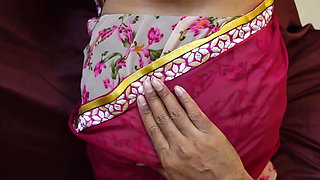 Hot indian aunty saree sex and handjob