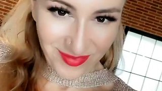 Blonde amateur milf does anal on pov camera 11