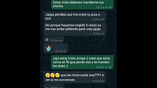 Sleepover with My Friend in Black Mini Shorts