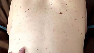 Freckled Ginger Redhead Closeup and POV Sucking Fucking and Cum on Tits