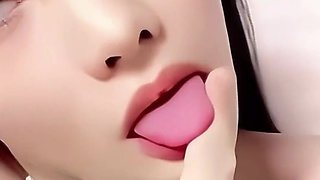 (fanclub) Pretty Chinese Teen Cosplays as an Innocent Colelgegirl in College, Embodying Beauty in a POV Scene with Daddy