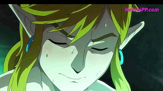 Elf Blonde Zelda Get Fucked In The Pool ( Animation Uncensored )