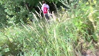 Gina Gerson Caught Pissing Outside & Fucked Hard - Teen Outdoor Sex