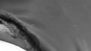 Black and White Artistic Stockings