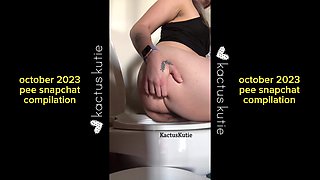 October 2023 Pee Compilation