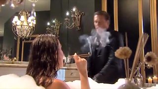 Incredible homemade Smoking, Vintage porn clip