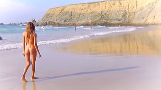 Amateur French Teen Outdoor softcore