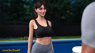 Summer Heat - Part 24 Bra and Body Lotion by Loveskysan69