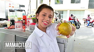 Skinny Latina Teen Jenny Lopez First Time Porn - Blowjob & Hardcore Sex With Charles Gomez