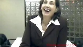 MONIQUE BLACK BACHELOR MILF BLOWJOB BIG TITS OFFICE  INTERRACIAL: Amateur, Babe  Brunette Porn