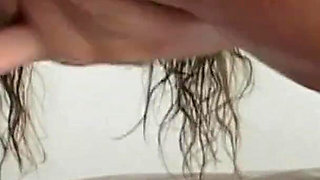 Blonde MILF Have Hard Sex with Two Men with a Big Cock