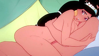 Princess Jasmine Get Fucked With Aladdin ( JasJas Nights Animation Cartoon )