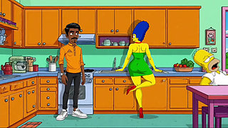 Married Housewife Fucked Anal in the Kitchen