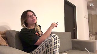 Farting and Smoking on Couch