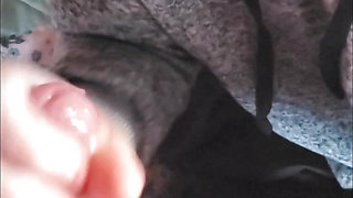The wife and I (Great cummy pussy fart at end)