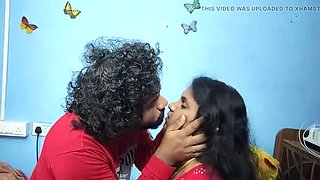 Hot Indian BDSM Girlfriend Tied Up for Rough Blowjob & Romance
