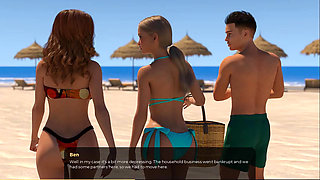 No more cash: sexy college girls on the beach ep 17