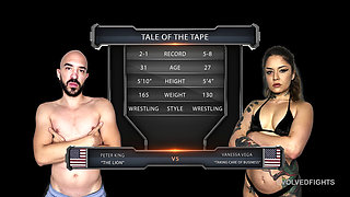 Vanessa Vega vs Peter King - Ring Veteran Vanessa Tries To Seduce Her Way to Victory