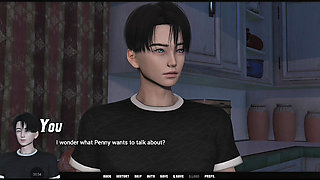 I caught Milf masturbating, so I masturbated too.