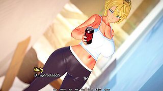 S World Of Ntr - #6 Futa Route Gameplay With Car Toon