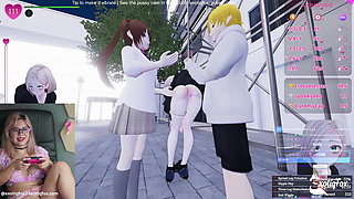 My Pussy Felt So Hot Playing this Naughty Hentai Game I Love Living in This Game