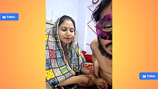 Desi Indian Step Mom with Step Son