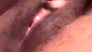 Close up Rubbing Spreading My Pink Black Pussy