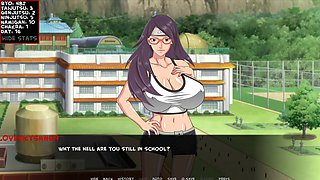 Sarada Training Kamos.Patreon - Part 4 Playing With Boobs By LoveSkySan69