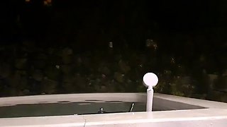 Japanese babe in schoolgirl uniform masturbates