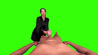 Erotic Massage with Big Tits, Oil and Simon (passthrough)